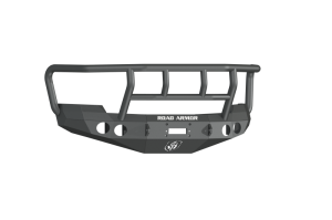 Chevrolet 2500HD Front Bumper - Road Armor - Stealth Winch Bumper w/Titan II Guard - Tex Blk - `08-`10